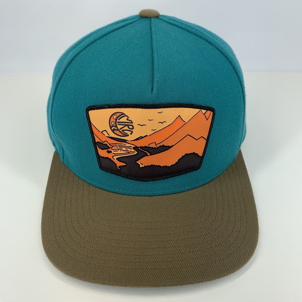 Hooey Midnight River Choir Hat MRC Turquoise Adjustable Snapback Baseball Cap